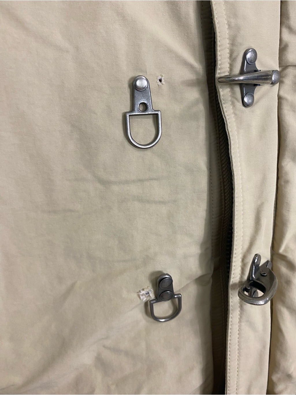 Found Fisherman Jacket Barn Brown Beige Small — image 4 of 7
